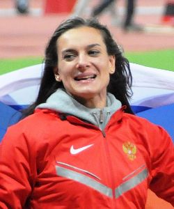Исинбаева Елена Гаджиевна российский легкоатлет, олимпийский чемпион, спортсмен